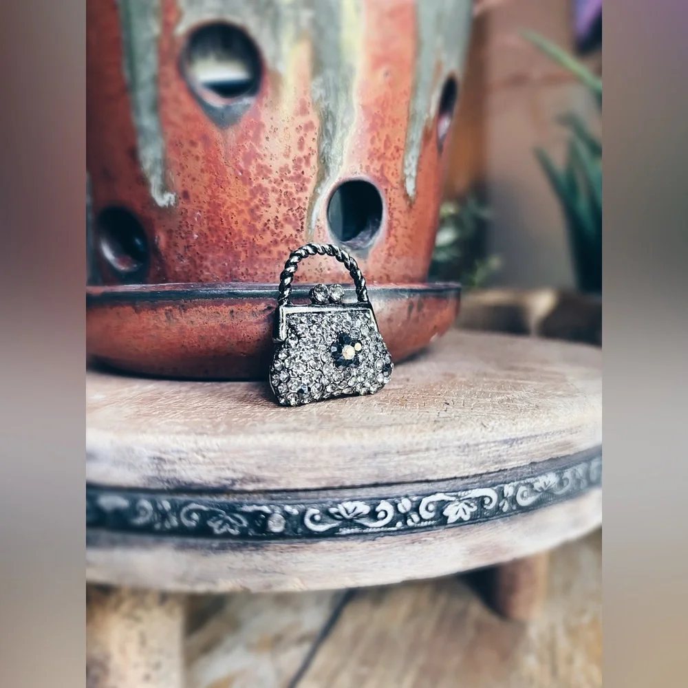 Brooch Vintage Handbag